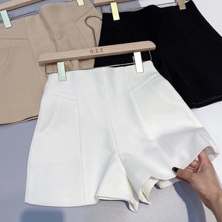 Quần Short Nữ Cạp Cao Khóa Sau Giọt Lệ Siêu Đẹp, Giá Lẻ-Rẻ Như Sỉ