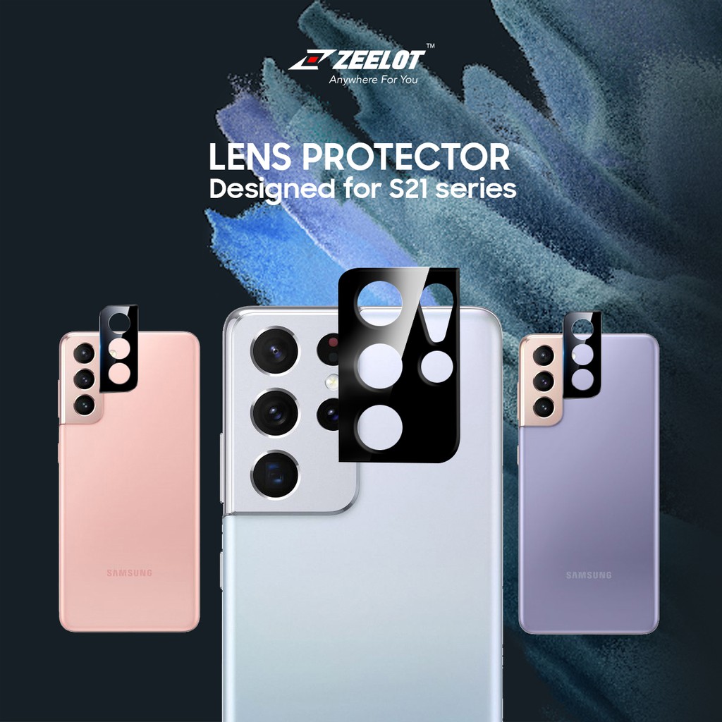 Kính Cường Lực Camera Lens Zeelot Cho Samsung Galaxy S21 Ultra / S21 Plus