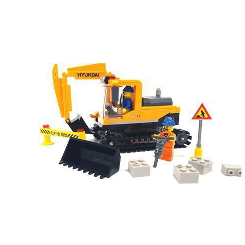 Bộ Lego Xe Công Trình - Đồ Chơi Xếp Hình Xe Tải Lego Công Trường Oxford ST33326 gồm 610 Mảnh An Toàn Cho Trẻ Em