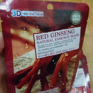 sét 10 miếng mặt nạ sâm hàn quốc