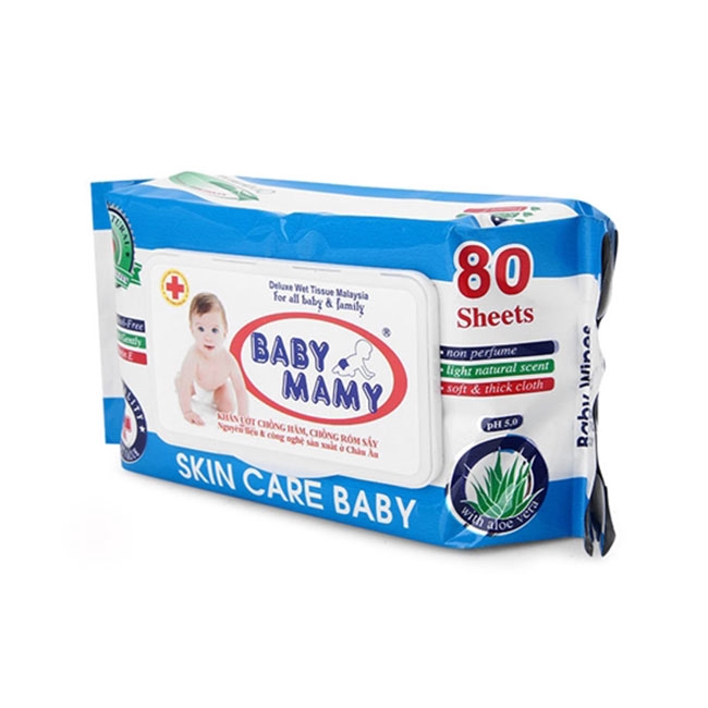 KHĂN GIẤY ƯỚT BABY WIPES ( Có Hóa Đơn) -km