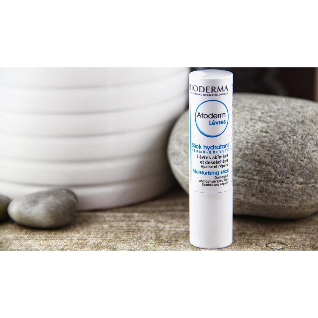 Son dưỡng môi Bioderma Atoderm Stick Hydratant Pháp thỏi 4g