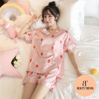 SET ĐỒ LỤA MẶC NHÀ - BỘ PIJAMA LỤA CAO CẤP CHO NỮ