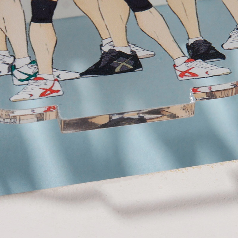 Mô Hình nhân vật anime Standee Haikyuu Chất liệu Acrylic trang trí góc học tập Cao 15cm