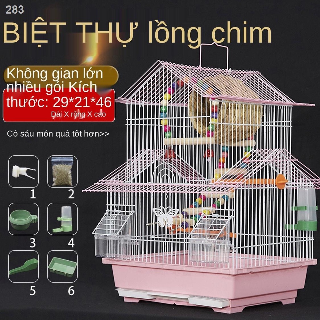 【chuyên gia săn sale】Đặc biệt cung cấp lồng chim cao cấp, họa mi, hoa mẫu đơn, ngọc, nhỏ