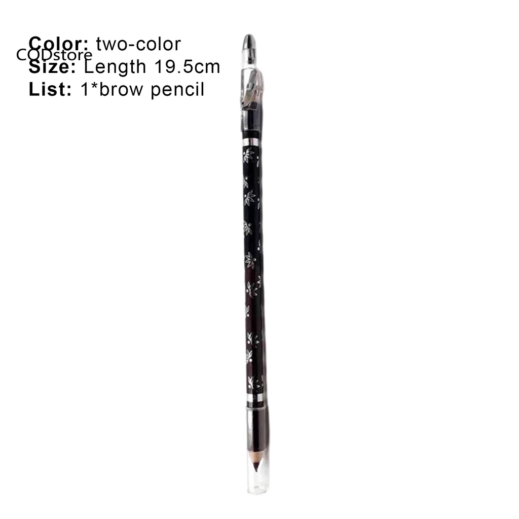 Bút kẻ lông mày hai đầu đa năng kèm đồ chuốt tiện lợi
 | BigBuy360 - bigbuy360.vn