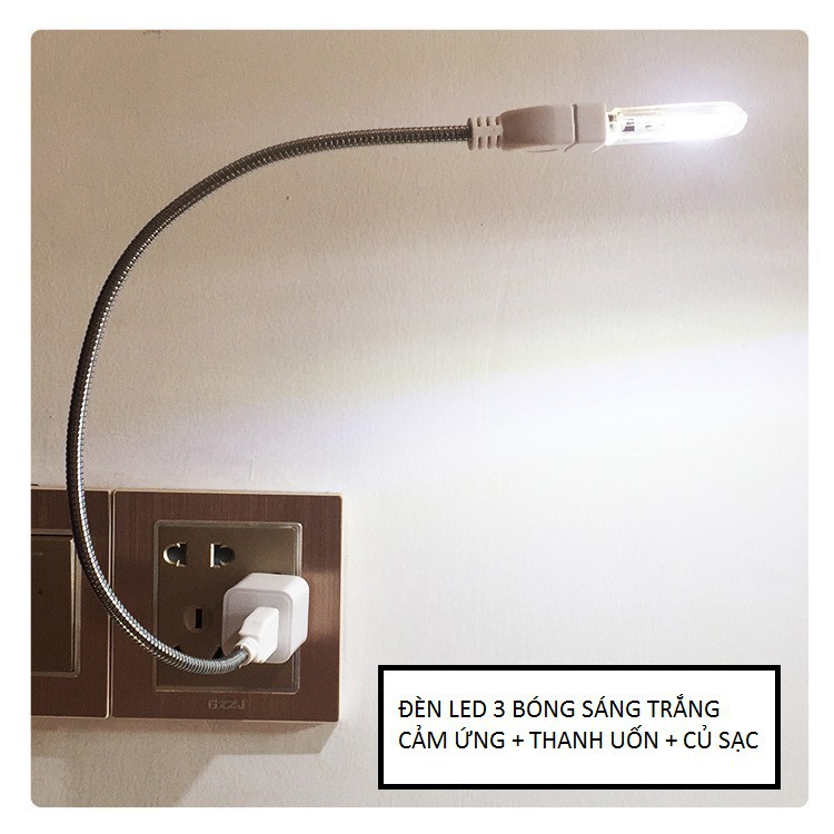 Đèn usb cảm ứng chạm tay [ĐƯỢC XEM HÀNG TRƯỚC KHI THANH TOÁN] thanhcong13988