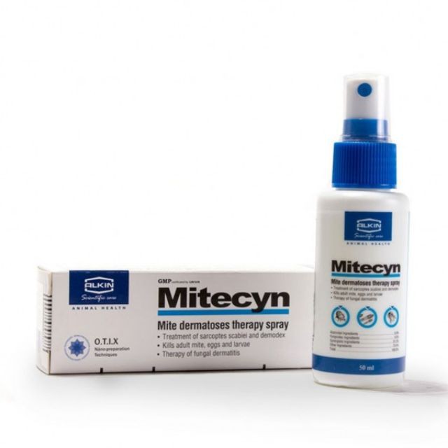 xịt trị mytecyn trị viêm da ghẻ