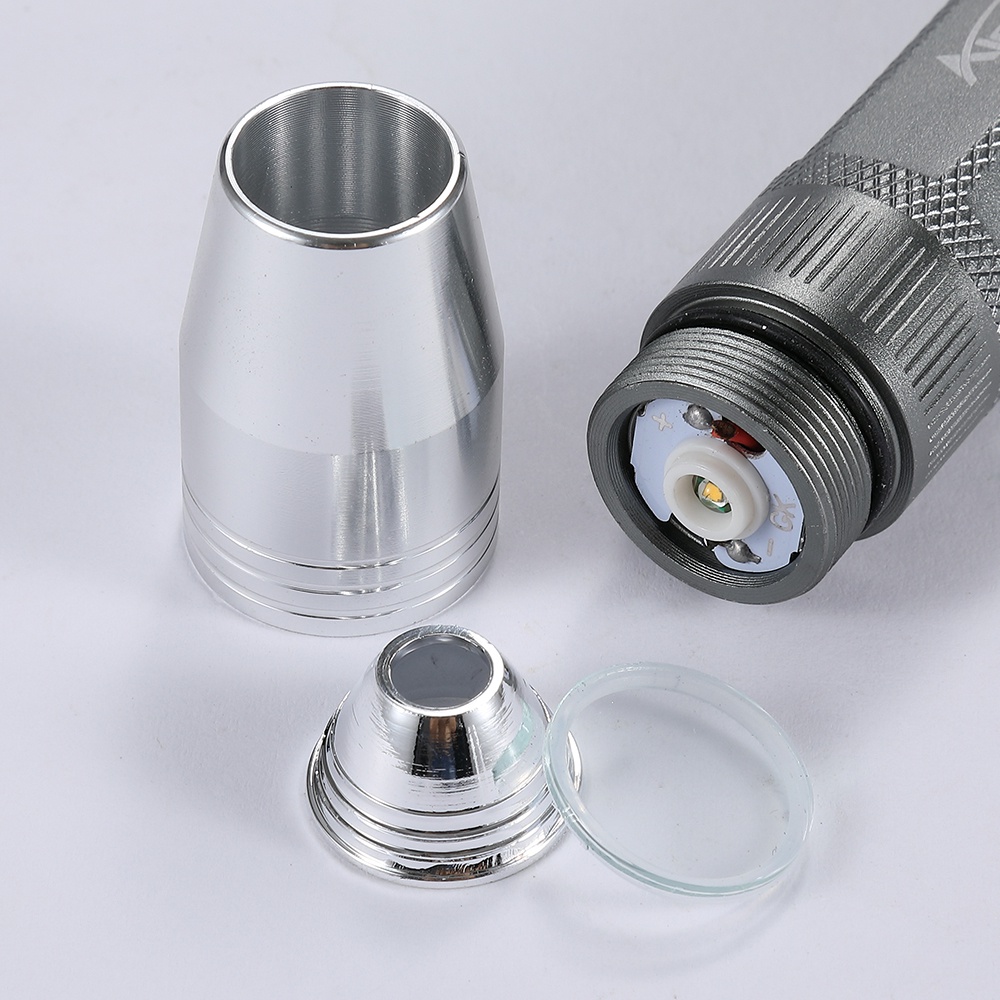 Đèn pin ALONEFIRE HG001 cầm tay LED ánh sáng vàng dành cho nhận dạng đồ trang sức ngọc bích