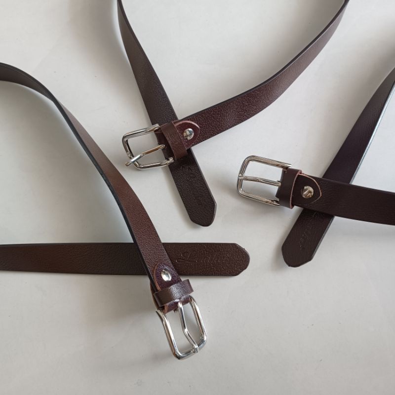 Thắt Lưng Da 2.5 cm và 3 cm Khoá Inox Đúc 100%