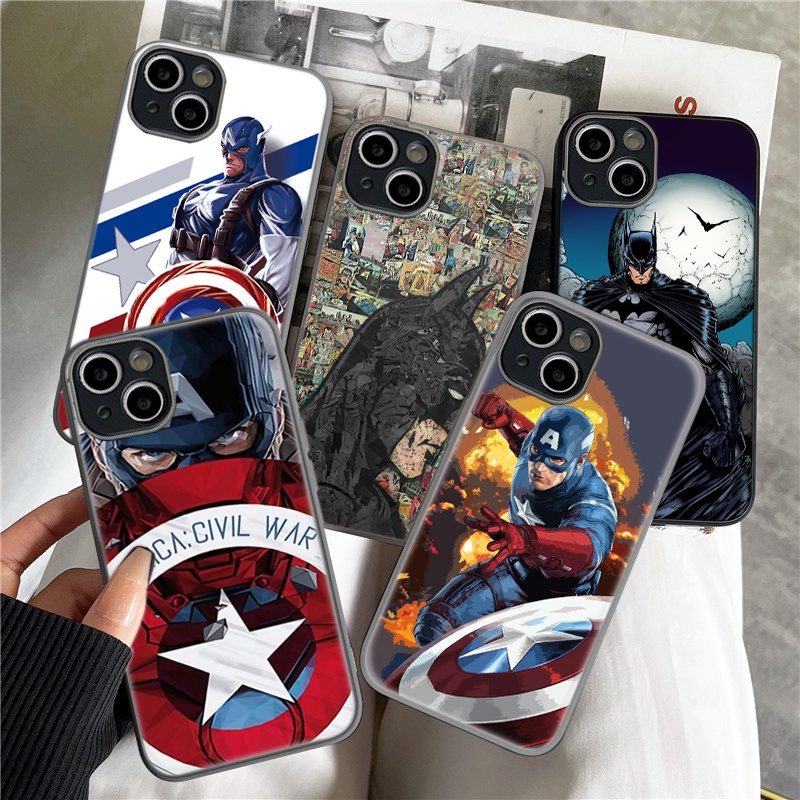 Ốp Điện Thoại Dẻo Họa Tiết Batman Cho Samsung J7 Prime Core J730 Pro S7 Edge S8 S9 Plus S10E P37