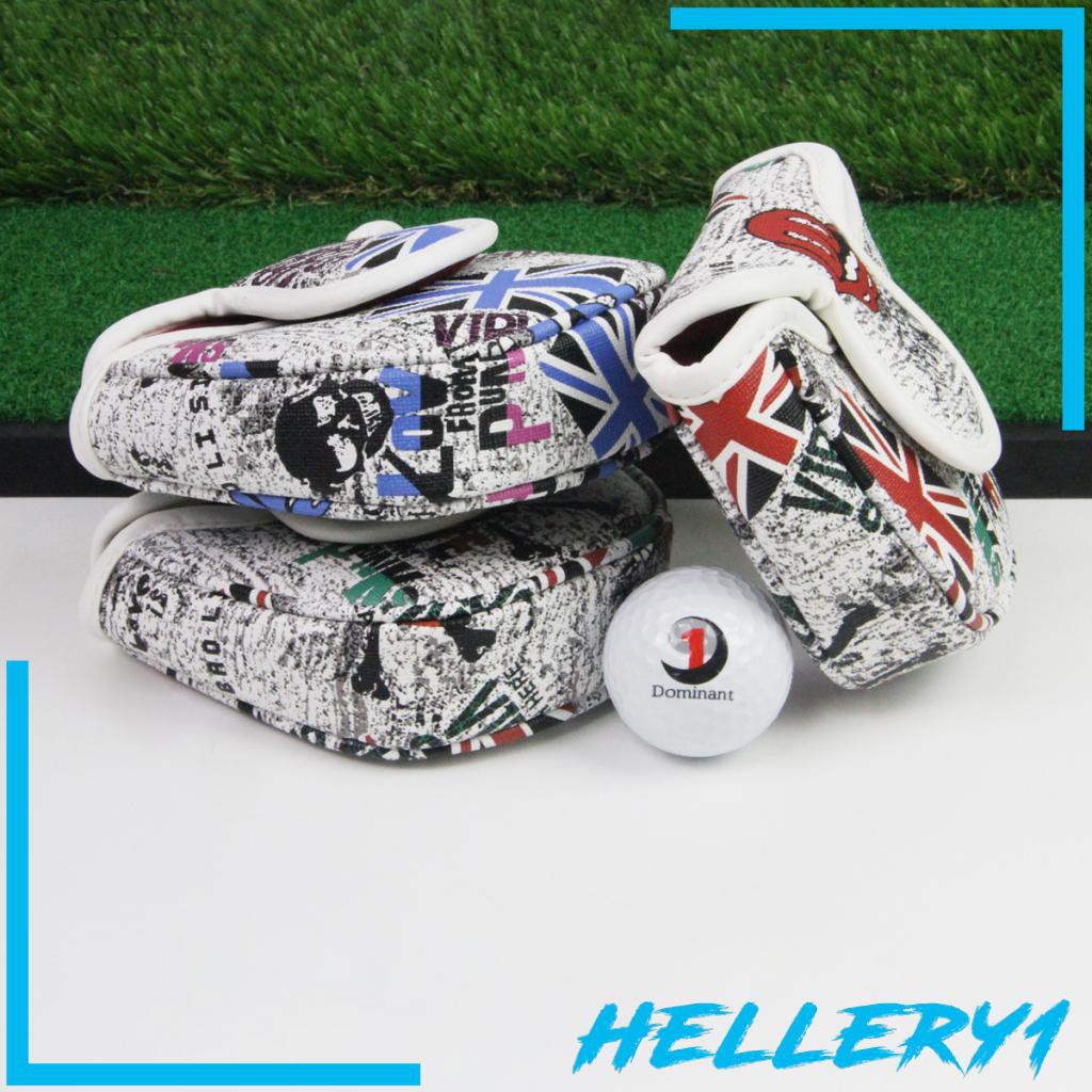 Vỏ Bọc Đầu Gậy Đánh Golf Bằng Da PU Chống Bụi Hellery1