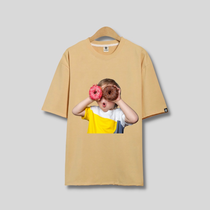 Áo thun nam nữ tay lỡ form rộng 100% cotton áo phông unisex in hình ADLV thời trang