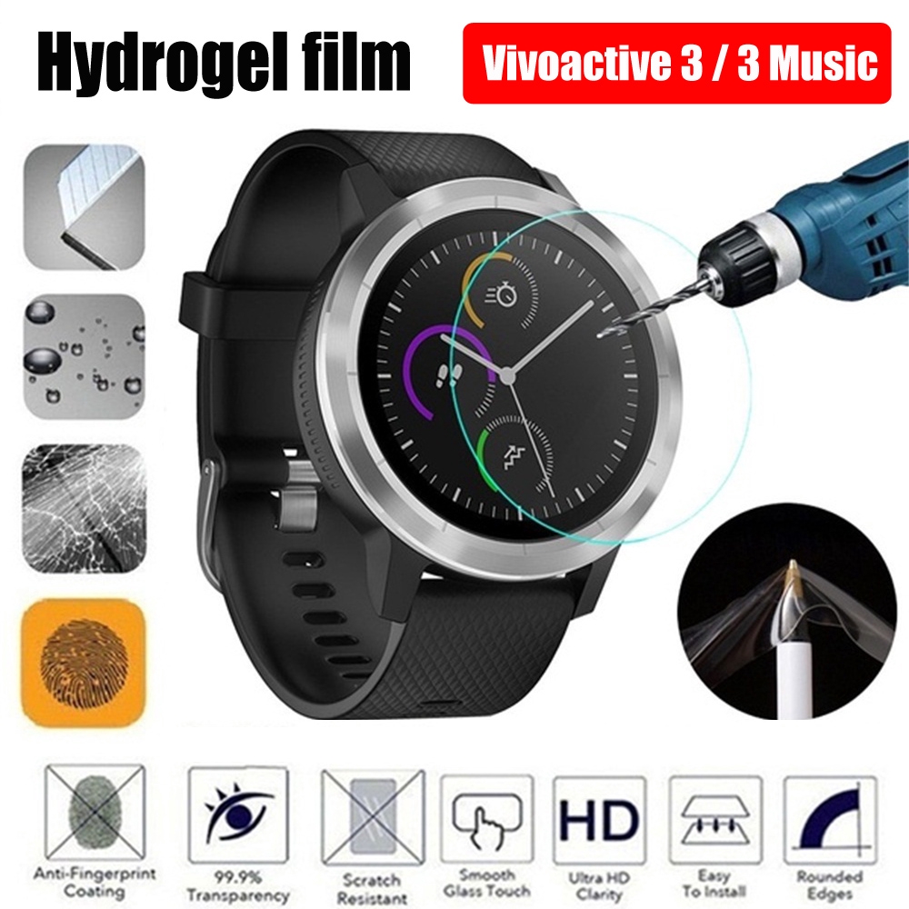 Bộ 1/2/3 miếng dán bảo vệ màn hình HD cho Garmin Vivoactive 3 Music