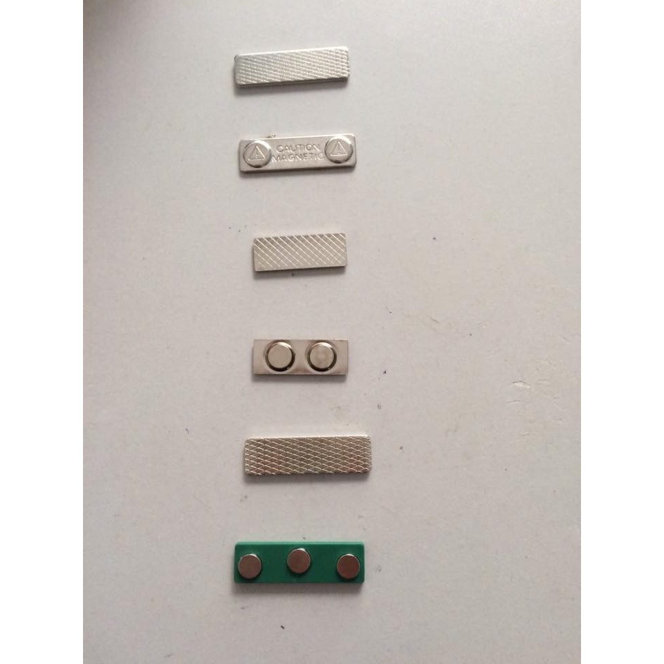 Nam châm cài áo nhiều kích thước khác nhau