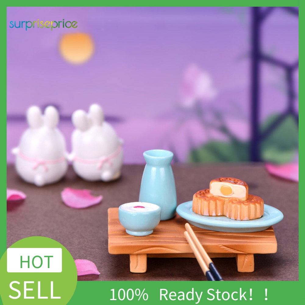 Mô Hình Chảo Bánh Trung Thu Mini Trang Trí Nhà Búp Bê