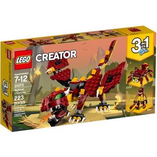 LEGO Creator 31073 - Rồng Đỏ Thần Thoại (Rồng / Nhện / Quỷ Khổng Lồ)