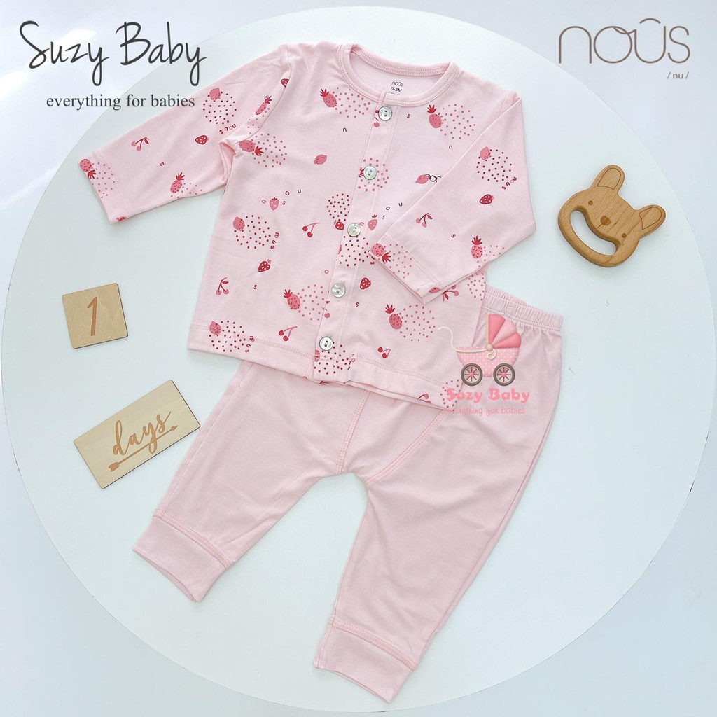 Bộ nous dài tay size lớn cho bé size 0m đên 12m