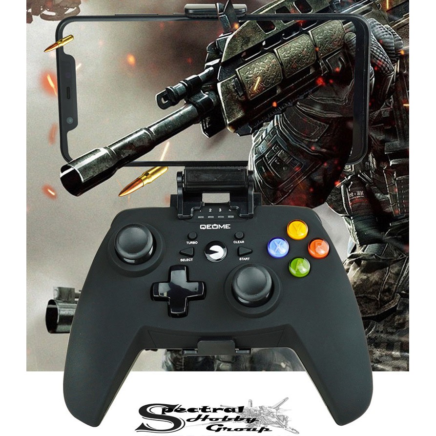 Tay cầm chơi game không dây có rung NS-A601 cho Android IOS PC PS3 Tablet Mobile TV