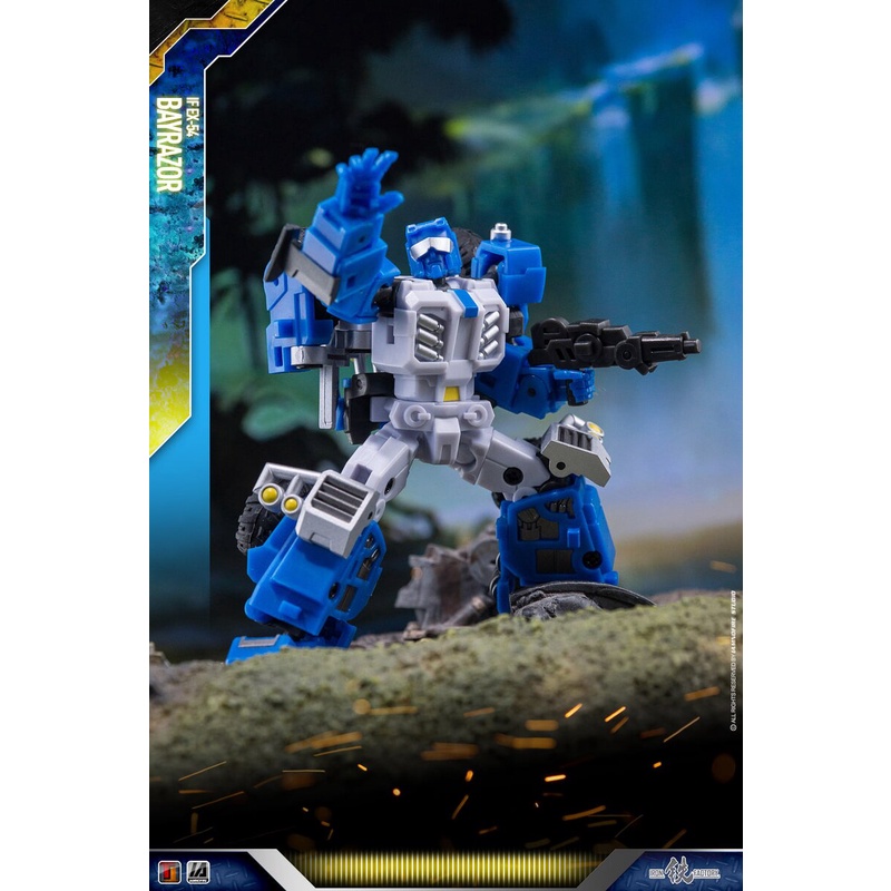 Mô hình Transformer robot biến hình IF EX 54 Bayrazor