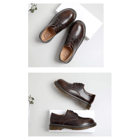 Giày da bò Vintage cao cấp