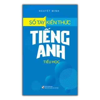 Sách - sổ tay kiến thức tiếng anh tiểu học