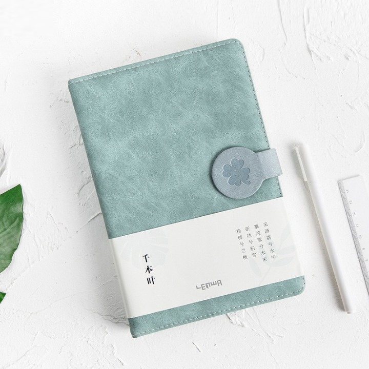 Sổ tay bìa da A5 vintage ghi chép chất lượng cao  224 Trang. Sổ Bullet Journal độc đáo và tinh tế