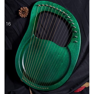 [ĐÀN LYRE 16 DÂY - ƯU ĐÃI TỐT NHẤT] Đàn Lyre 16 dây Gỗ nguyên khối bảo hành 1 năm thay dây miễn phí ML0002-T