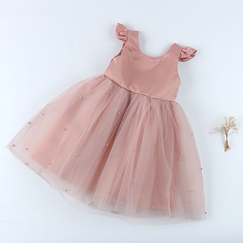 Đầm công chúa NNJXD thời trang mùa hè cho bé gái dự tiệc/ sinh nhật