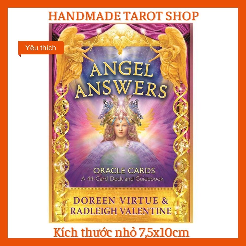(Size nhỏ) Bộ bài Angel Answer Oracle Handmade - Bài Oracle
