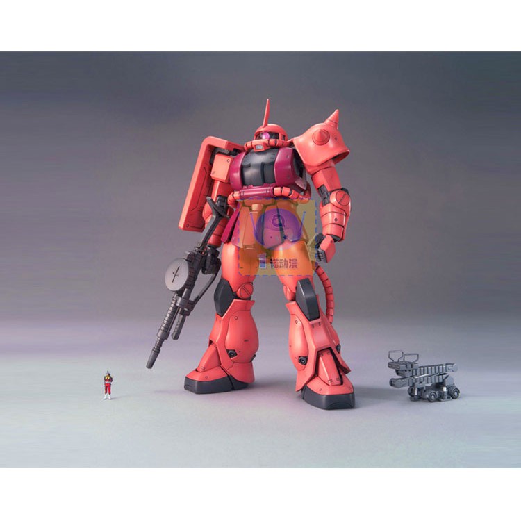 Mô Hình Lắp Ráp MG Zaku 2 MS-06S 1/100 Gundam Bandai Uc Đồ Chơi Anime Nhật