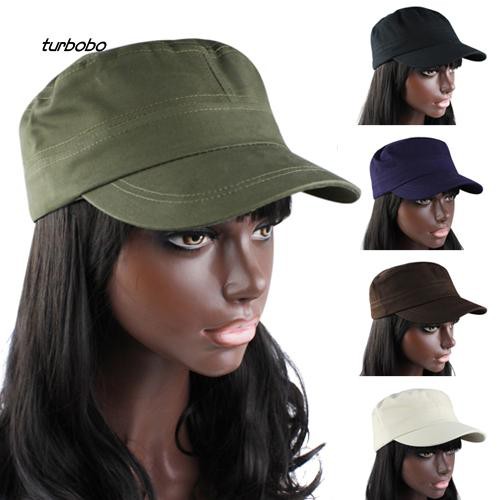 Mũ Lưỡi Trai Màu Trơn Phong Cách Vintage Thời Trang