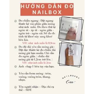 [ NAILBOX ] Charm nơ to