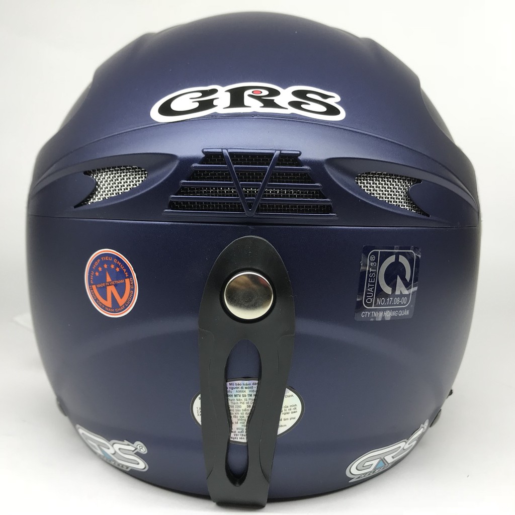 Mũ bảo hiểm 2 kính GRS A966K (Xanh nhám)