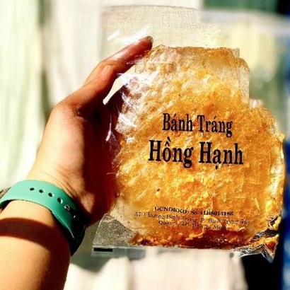 Bánh Tráng Muối Tỏi Xì Ke Hồng Hạnh Bao ghiền