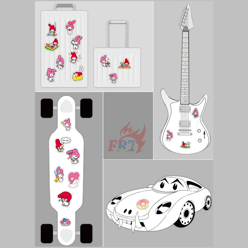 Bộ 50 Hình Dán Nhân Vật Hoạt Hình My Melody - Series 03 Sanrio