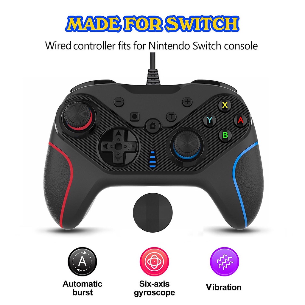 🎮Tay cầm chơi game S818 dây dài 2,2m🎮 GamePad có RUNG CỰC MẠNH - chơi game NHẠY - Chơi game đua xe | bắn súng | thể thao