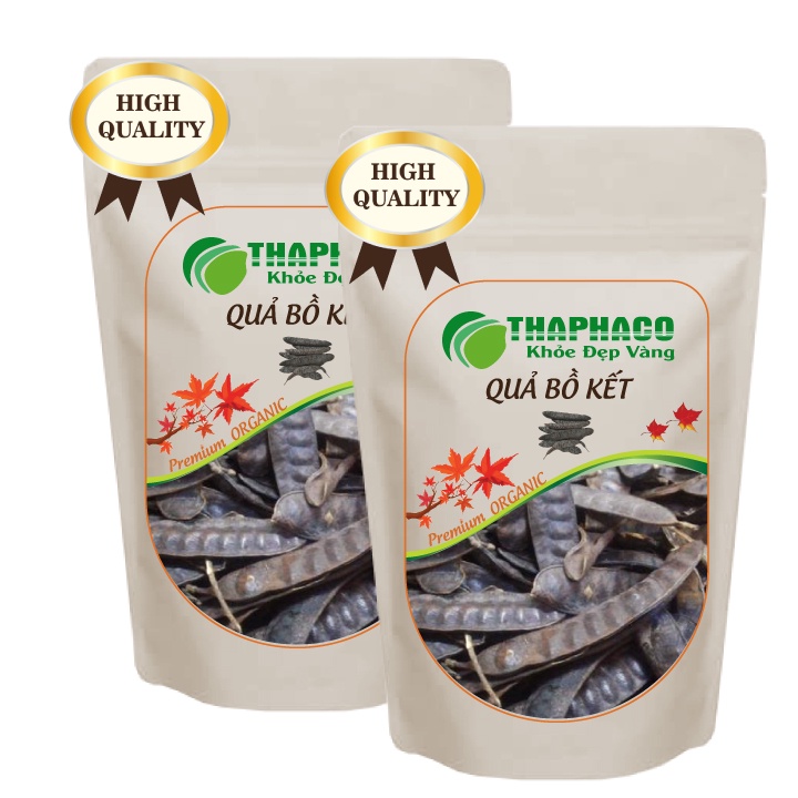 Bồ Kết Khô Cao Cấp - Hàng Nguyên Chất Loại 1 - Túi Zip - Thaphaco