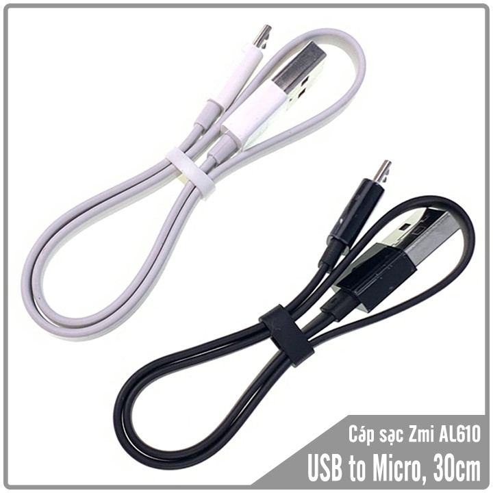 Cáp sạc ZMI USB to Micro AL610 dài 30cm