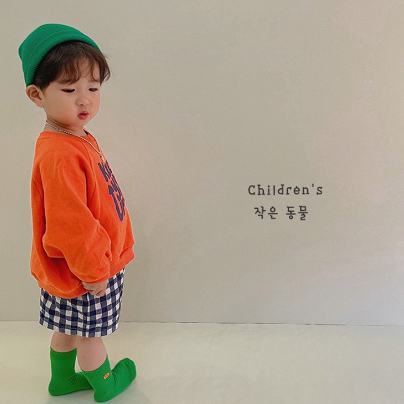 Bộ 3 đôi tất KokoroCare MS-33 màu xanh lá+trắng+đen thêu hình động vật cho trẻ em 1-8 tuổi size S/M/L