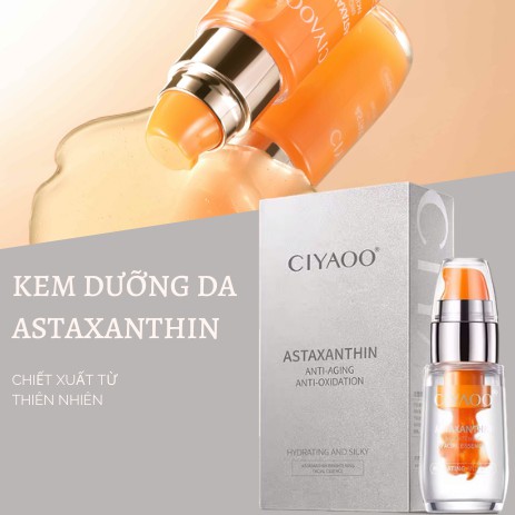 TINH CHẤT SERUM DƯỠNG DA ASTAXANTHIN CHỐNG LÃO HÓA CẢI THIỆN DA SẦN 30ml QX0019