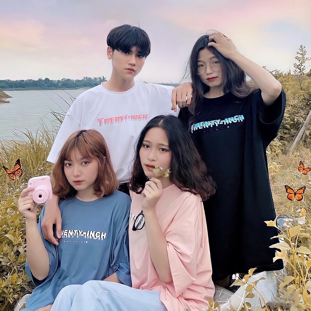 Áo thun tay lỡ TWENNTY-INNCH Unisex Make It Rain VN, Áo Phông Nam Nữ Form Rộng, có hình ảnh video thật | WebRaoVat - webraovat.net.vn