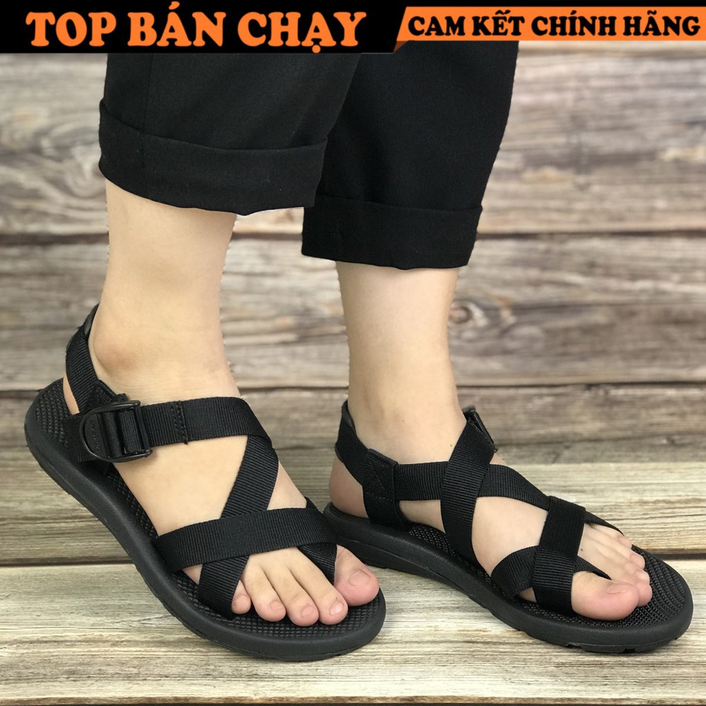 Giày dép sandal couple nam nữ quai chéo xỏ ngón có quai hậu cố định cho cặp đôi mang đi biển du lịch đi học ZR117B