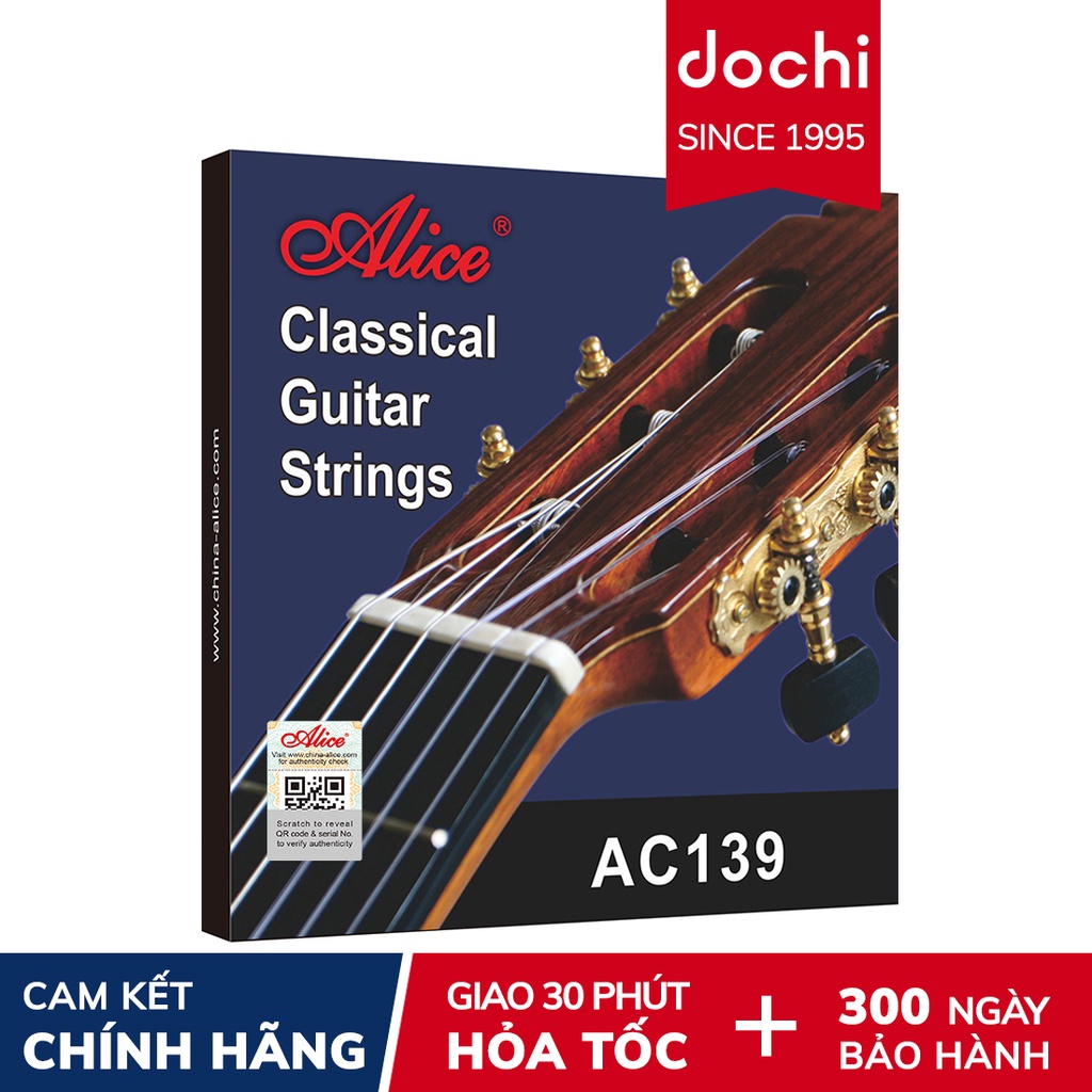 Dây Đàn Guitar Classic Nilon Cao Cấp Alice DOCHI AC139