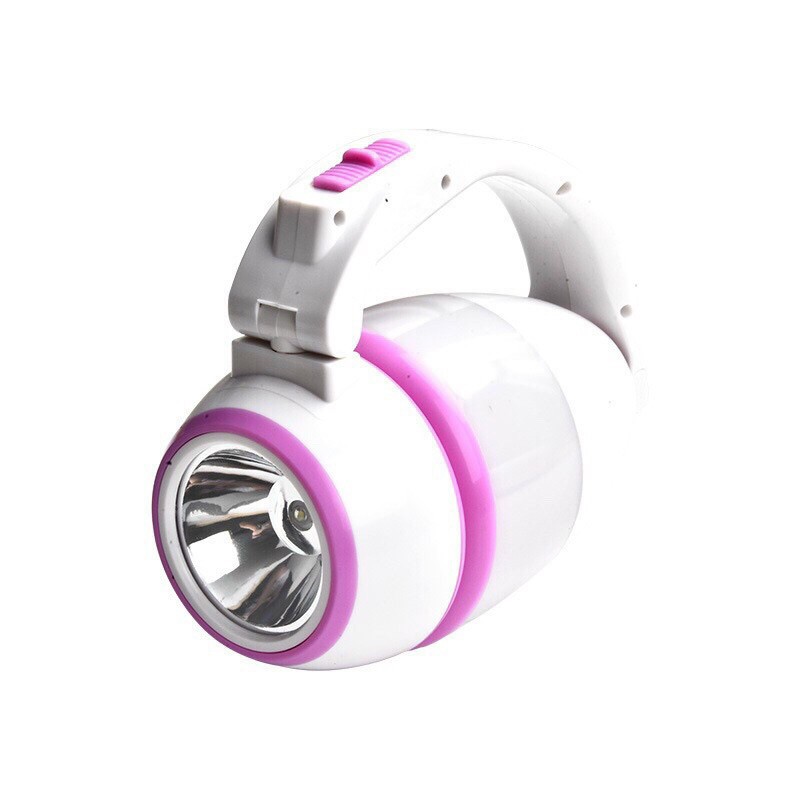 Đèn pin tích điện cầm tay siêu sáng 2in1 có thể để bàn làm việc cực sang