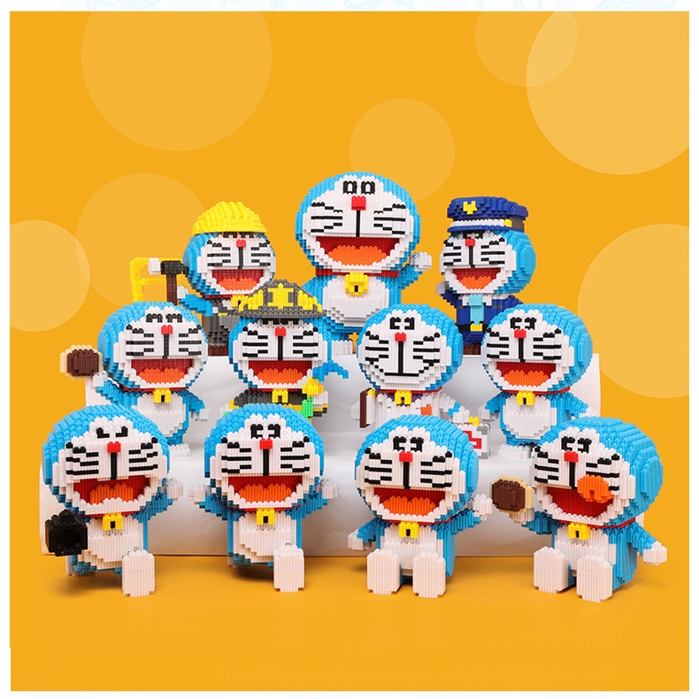 Đồ Chơi Lắp Ghép Hình Khối Nhân Vật Hoạt Hình 3D Magicblock - HÀNG MỚI VỀ