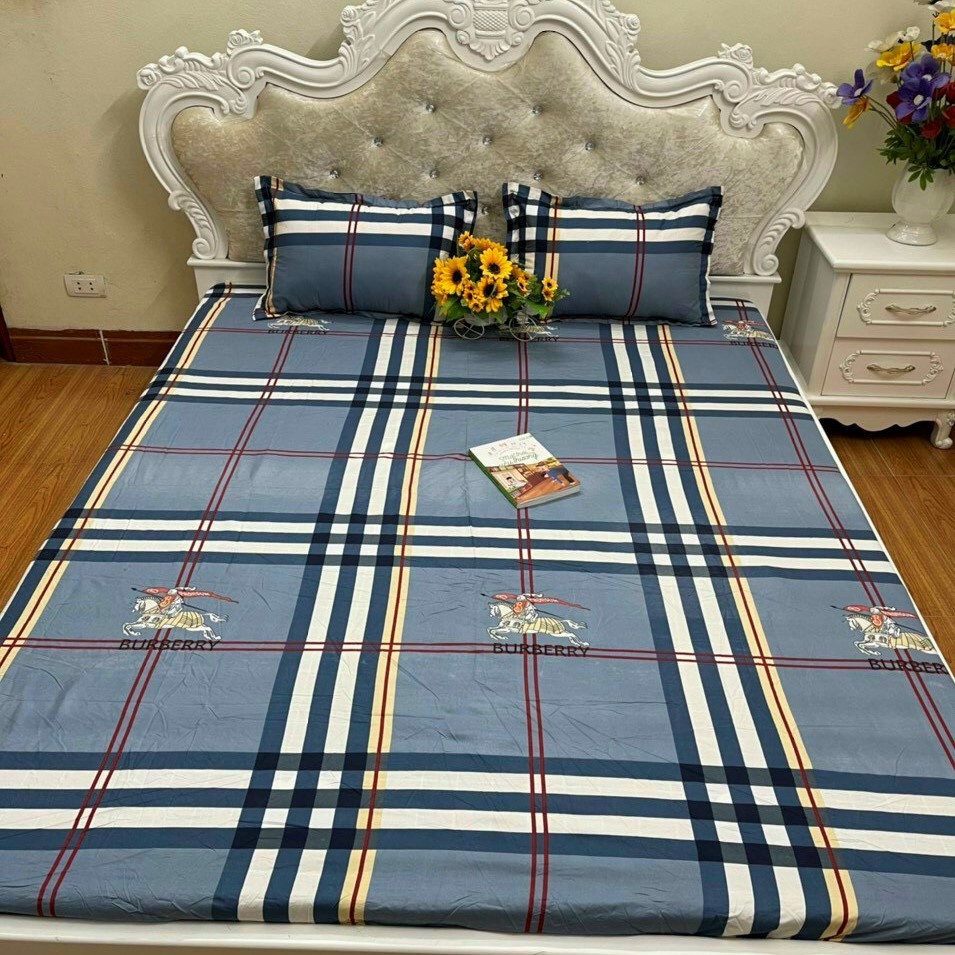 Bộ ga gối cotton Hàn Quốc, ga gối poly nhiều mẫu mã hoa văn, nhiều kích thước