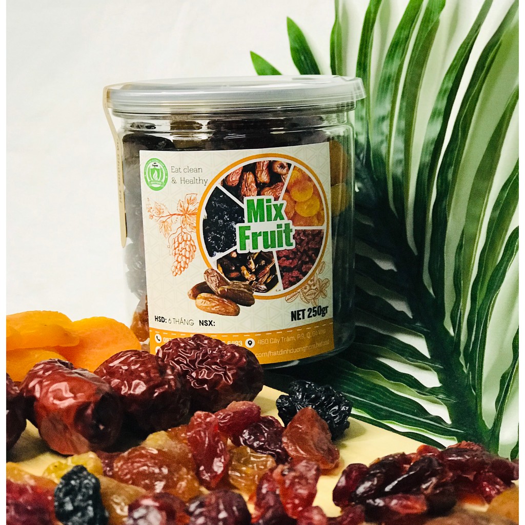 Mix trái cây sấy dẻo hafood, các loại trái cây sấy dẻo ăn vặt và giảm nghén | BigBuy360 - bigbuy360.vn
