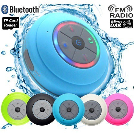 Loa Bluetooth 4.0 không dây chống nước có đài FM và đài FM