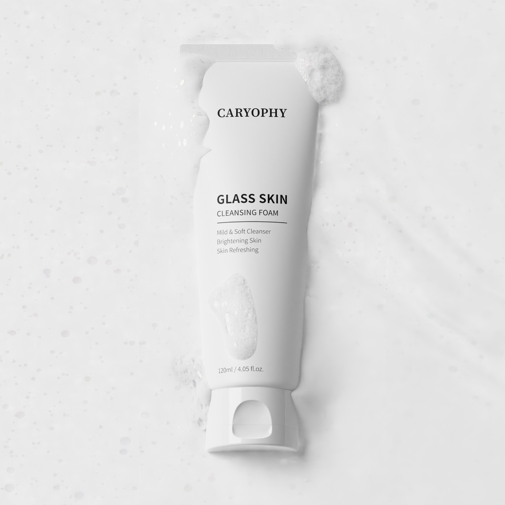 Sữa rửa mặt làm sáng da Caryophy Glass Skin Cleasing Foam 120ml